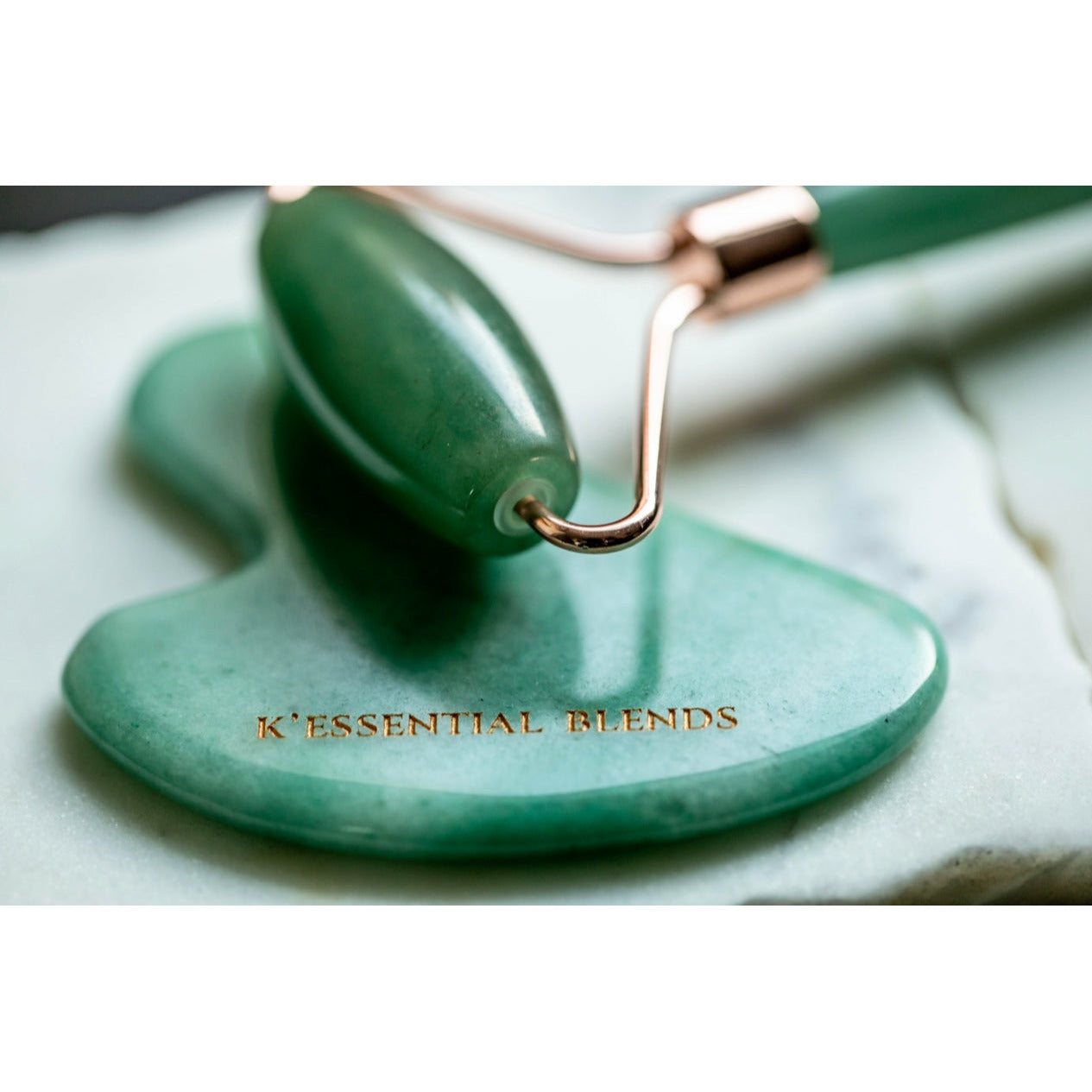 Jade Roller and Gua Sha Set